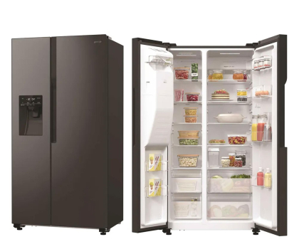 Gorenje Outlet NRR9185ESBXL No Frost 178,6cm Czarna Podajnik Ko